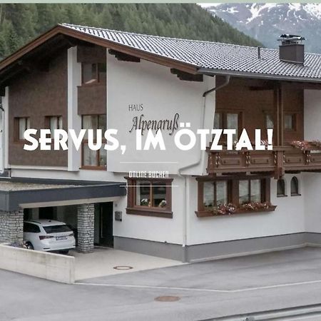 ホテル Haus Alpengruss ゼルデン エクステリア 写真