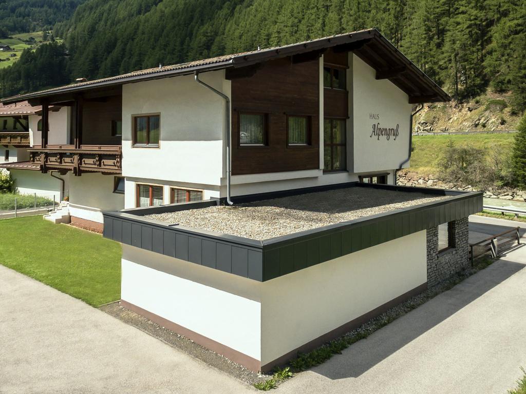 ホテル Haus Alpengruss ゼルデン エクステリア 写真